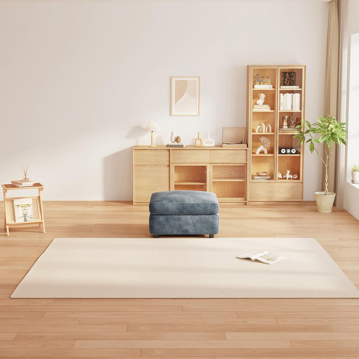 Modern Sofa Ottoman, Storage Couch Ottoman for Sectional Sofa, Multi-Functional Upholstered Footstool, Shoe Stool, Padded Seat for Living Room, Home, Apartment, Dorm, Office, 330LBS Capacity