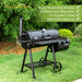 Heavy Duty Outdoor Smoker,Extra Large Cooking Area(941 Sq.In. in Total) Offset Smoker, Best Charcoal Smoker and Grill Combo for Outdoor Garden Patio and Backyard Cooking