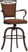 Bridgetown Swivel Tilt Barstool, Aged Bronze Finish