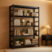 Five Tier IndustrialStrength Metal Bookshelf SeventyTwoInchTall