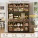 55InchPantryCabinetWithIntegratedUsbChargingDockSystem