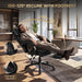 Executive Office Chair with Heat Massage, Footrest & Lumbar Support