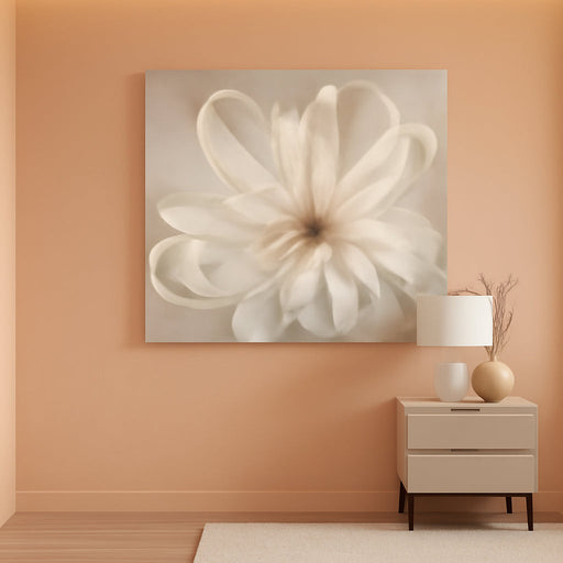 Flower Pictures Wall Decor Oil Painting 24X48 Inches Abstract Artwork for Bedroom Living Room Home Office Wall Decorations, Gold