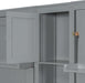 Gray Pinewood Murphy Beds Twin SpaceSaving Storage