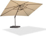 Cantilever Umbrella 10' X 13' Fade-Resistant Bronze, Beige