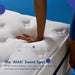 12 Inch Queen Size Mattress in a Box, Medium Firm Mattress of Cooling Gel Memory Foam & Individual Pocket Coils for Motion Isolation & Pressure Relief, Certipur‑Us Certified