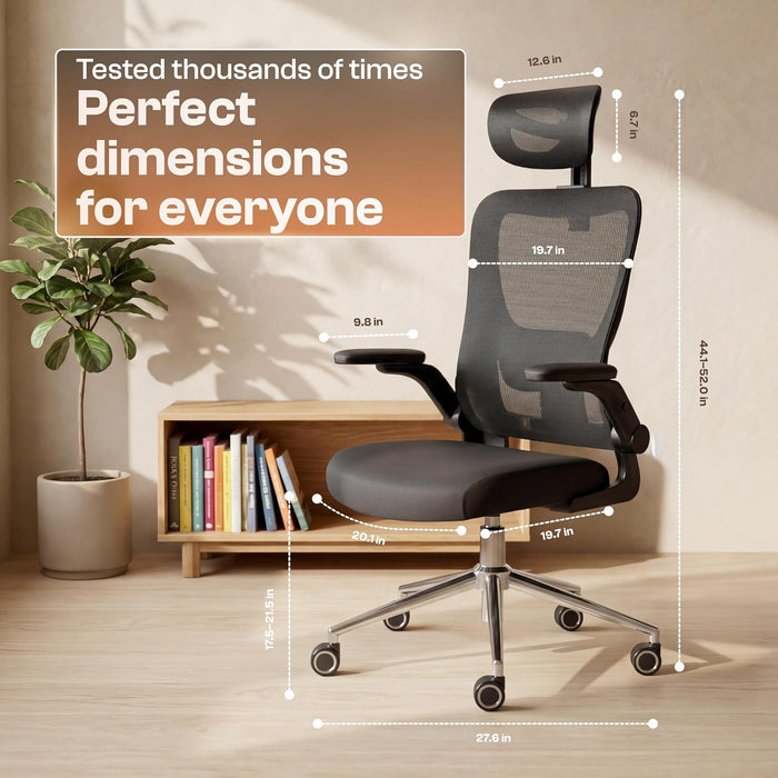 Bravo Ergonomic Office Chair Mesh Back