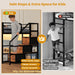 Black Premium SpaceSaving Functionality Twin Bunk Bed
