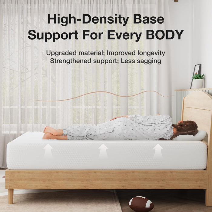 Full Size Mattress, 8 Inch Full Size Mattress in a Box, Gel Memory Foam Mattresses with Comfort Foam for Cooling Night Sleep, Pressure Relief, Certipur-Us Certified