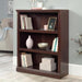 Miscellaneous Storage 3-Shelf Bookcase/ Book Shelf, Select Cherry Finish