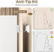 White Dresser for Bedroom, 8 Drawer Dresser Chests of Drawers