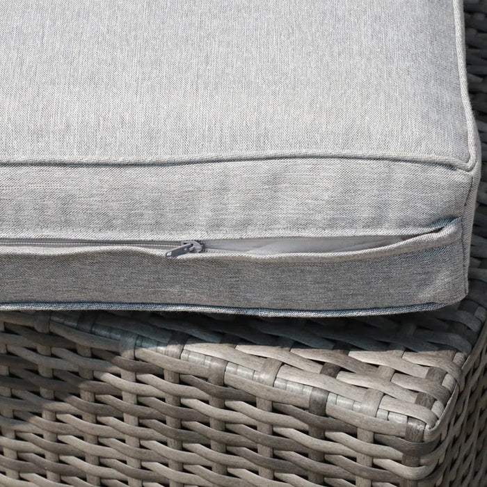 Eudy 6 Piece Rattan Sectional Seating Group with Cushions