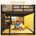 Black PremiumMetalConstruction Twin Over Twin Bunk Bed