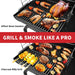 Barrel Charcoal Grill, Large Charcoal Grills with Side Shelf, Outdoor BBQ Grill,Perfect for Backyard Camping, Patio Parties and Picnics