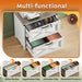 2 Drawer Lateral File Cabinet WhiteLockingSystemA4
