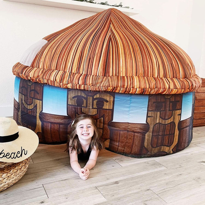 A Inflatable Hut AirFort Inflatable Fort Tent 77 Inch Playhouse — ShipItFurniture