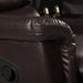 Modern Reclining Loveseat with Velvet Upholstery