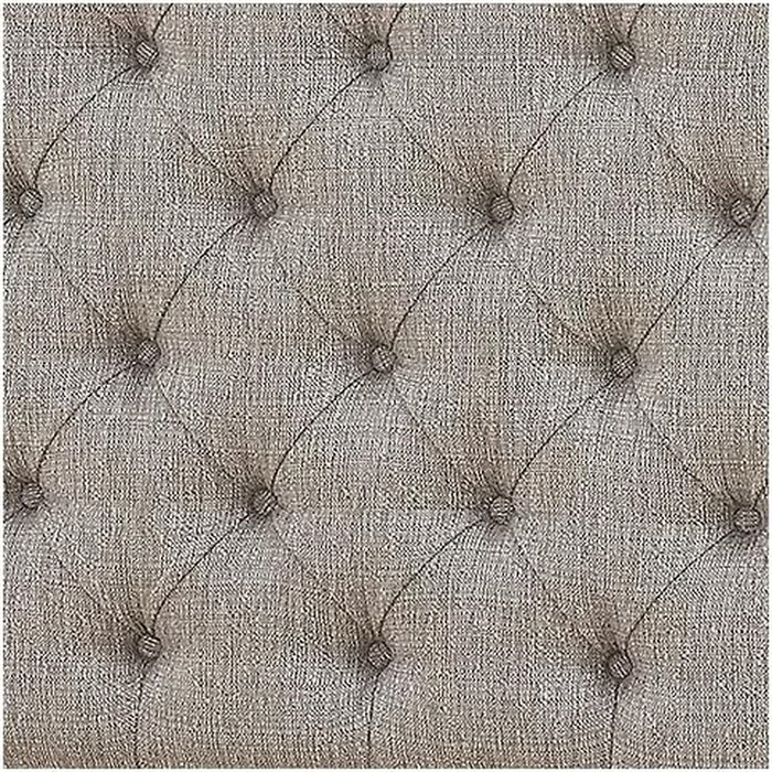 Realyn Upholstered Tufted Cottage Headboard ONLY, Twin, Vintage White