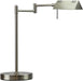 LED Pharmacy Table Lamp Brushed-Nickel Full-Range Dimming