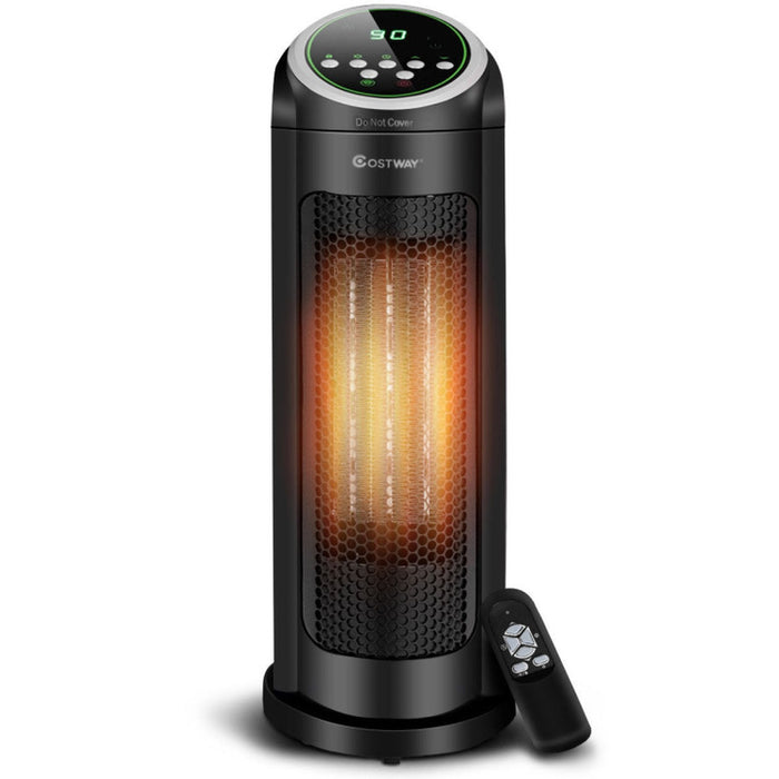 1500 W LED Portable Oscillating PTC Ceramic Space Heater