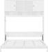 Queen Murphy Wall Bed With HydraulicLiftStorageCabinet