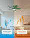 ThirtySixInch Ceiling Fan With Remote Reversible Motor