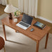 Solid Wood Computer Desk with Storage Drawers (Oak Color, 47.2Inch)