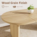 Oval Dining Table Seats SixToEight NaturalFinishOak