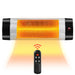 1500W Infrared Patio Heater Remote Control 24H Timer