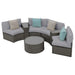 Rasmus 7 Piece Rattan Sofa Seating Group with Cushions