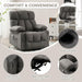 Massaging Recliner Chair with Heat