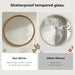 24 Inch Natural round Wood Mirror, Circle Wooden Frame Wall Mirror for Bathroom, Living Room, Bedroom, Entryway