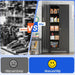 71" Tall Metal Pantry Storage Cabinet with Lock, File Cabinet Black