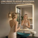 24"X36" LED Bathroom Mirror with Lights,Anti-Fog, Dimmable, Backlit,Cri>90