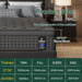 14 Inch Medium Firm Full Mattress, Encased Pocket Spring Hybrid Mattress, Certipur-Us Certified, Breathable Comfort, Motion Isolation, Pressure Point Relief & Lumbar Support 100 Night Trial