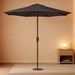 9' Patio Umbrella Outdoor Table Market Yard Umbrella with Push Button Tilt/Crank