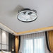 2 in 1 Modern Smart Ceiling Fan Bedroom Ceiling Fan with Light and Control Living Room Restaurant Indoor Decor LED Ceiling Fans