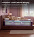 Queen Mattress 14 Inch Hybrid Mattress for Side Sleeper, Medium Plush