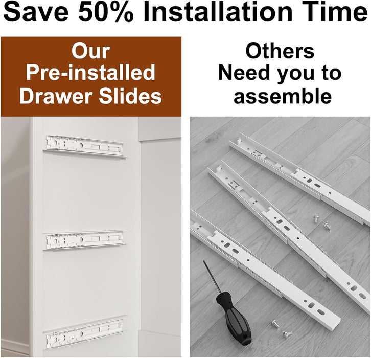 32 Inch Dresser With HighCapacity Charging Station