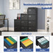 Locking 4-Drawer Vertical File Cabinet