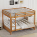 Queen Over Queen SolidWoodConstruction Bunk Bed Ladder