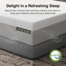 Queen Memory Foam Mattress FourteenInch CertipurUS Certified