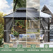 10'X12' Outdoor Gazebo Hardtop Grill Gazebo Aluminum Galvanized Steel Double Roof Outdoor Pergola Include Curtain and Netting for Backyard, Patio, Lawn