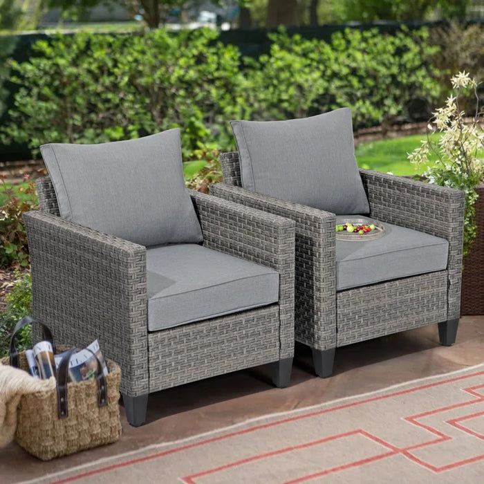 Tarnell Patio Chair with Cushions