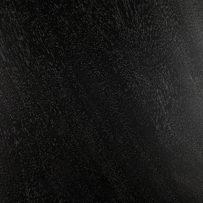 Stacked Pedestal Cocktail Side Table, Black