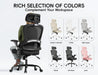 Office Chair - Ergonomic Desk Chair with Headrest Support for Adults