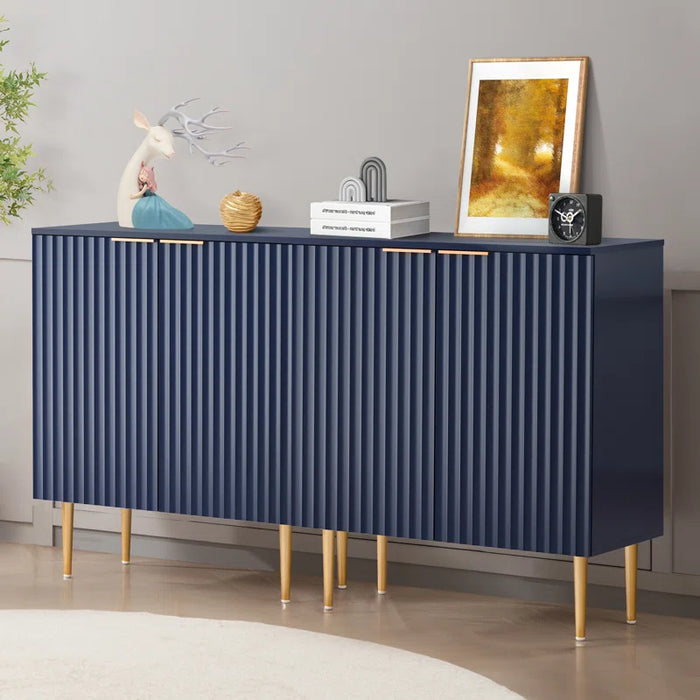 Rishaw 34.3" Tall Adjustable Shelf 2 - Door Accent Cabinet