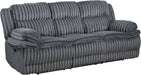 Mnul Double Reclining Sof, Corduroy Mnul Wll Hugger Recliner Couch, Pillow Top rms, Plush Fom Cushions over Pocket Coils, Cozy Reclining Sof for Living Room, Drk Gry