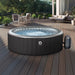 London 2-3 Person Inflatable Hot Tub Spa + Cover, Rapid Heating up to 104°F, 105 Water Jets, 181 Gal Capacity