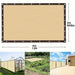 Outdoor Garden Sunshade Net, Camping Sunshade Net, UV Protection HDPE Sunscreen Net, Sunshade Umbrella, Plant Shading Net